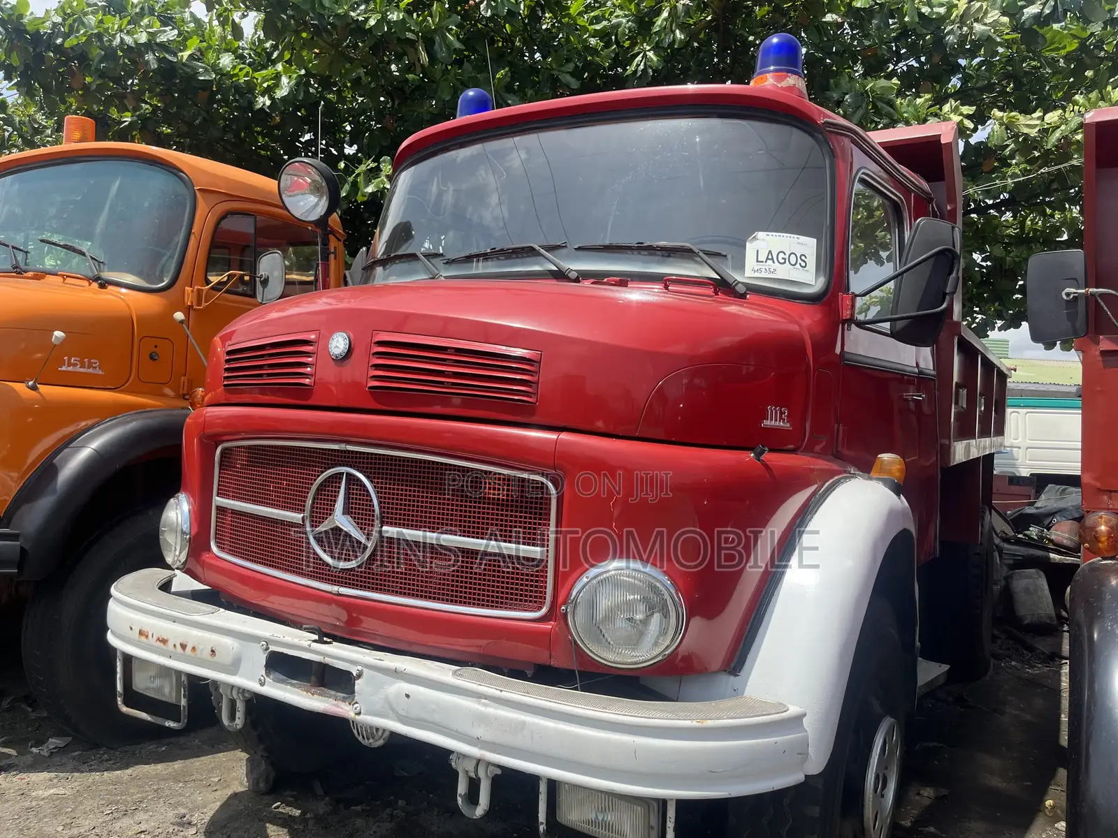 Mercedes-Benz 1113 Fire Service Cave
