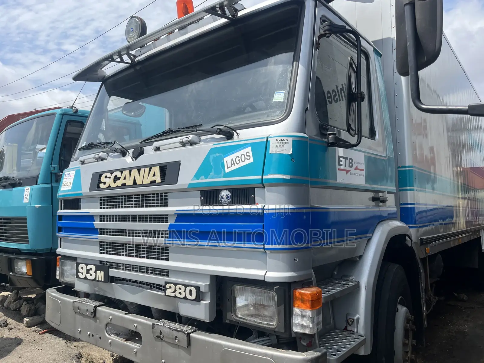 Scania 93 Truck 6 Tires
