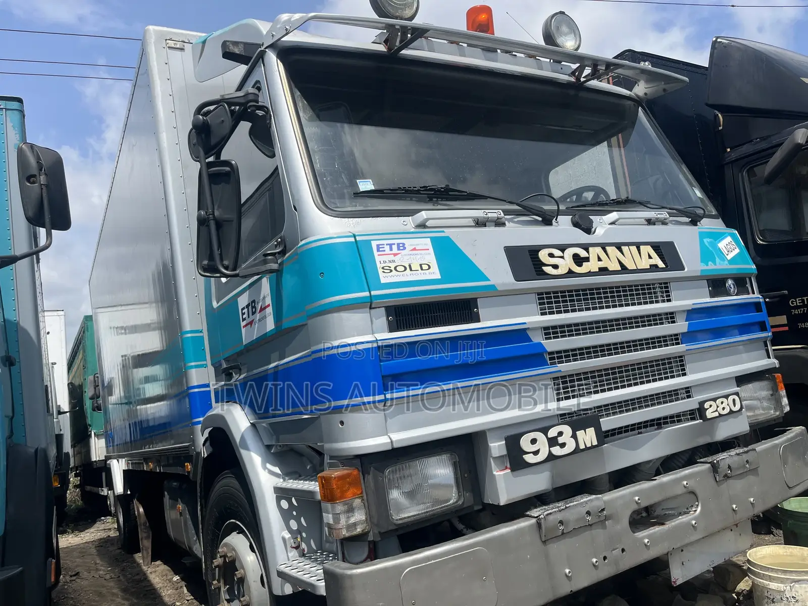 Scania 93 Truck 6 Tires