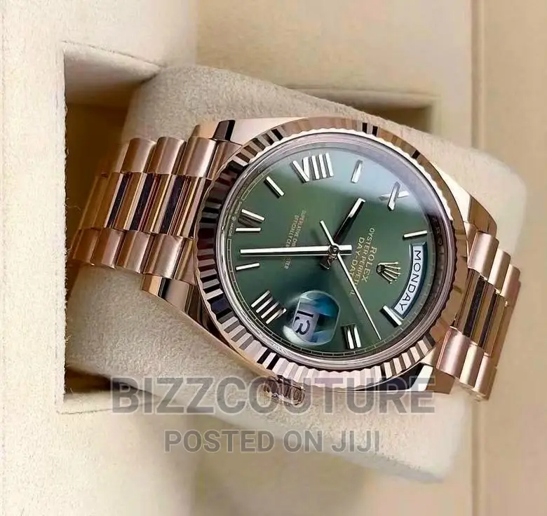 Original ROLEX DAY-DATE Gold Steel Chain Available in Store