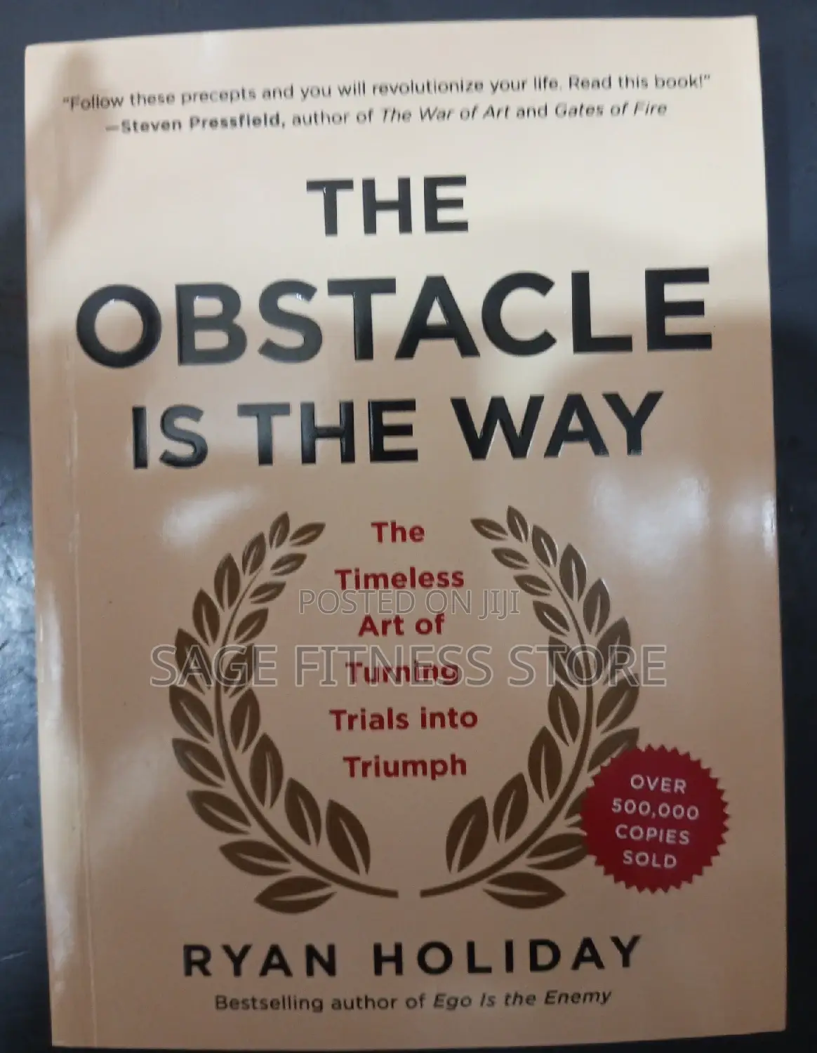 The Obstacle Is the Way