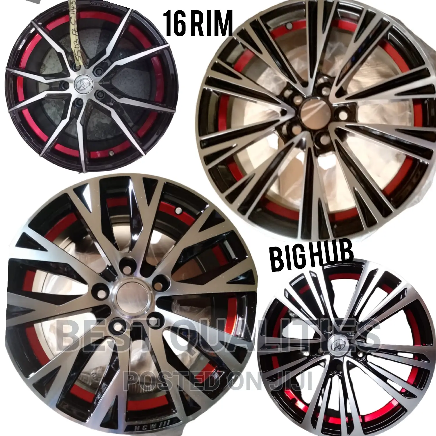 16 Rim Alloy Wheel {Big Hub}