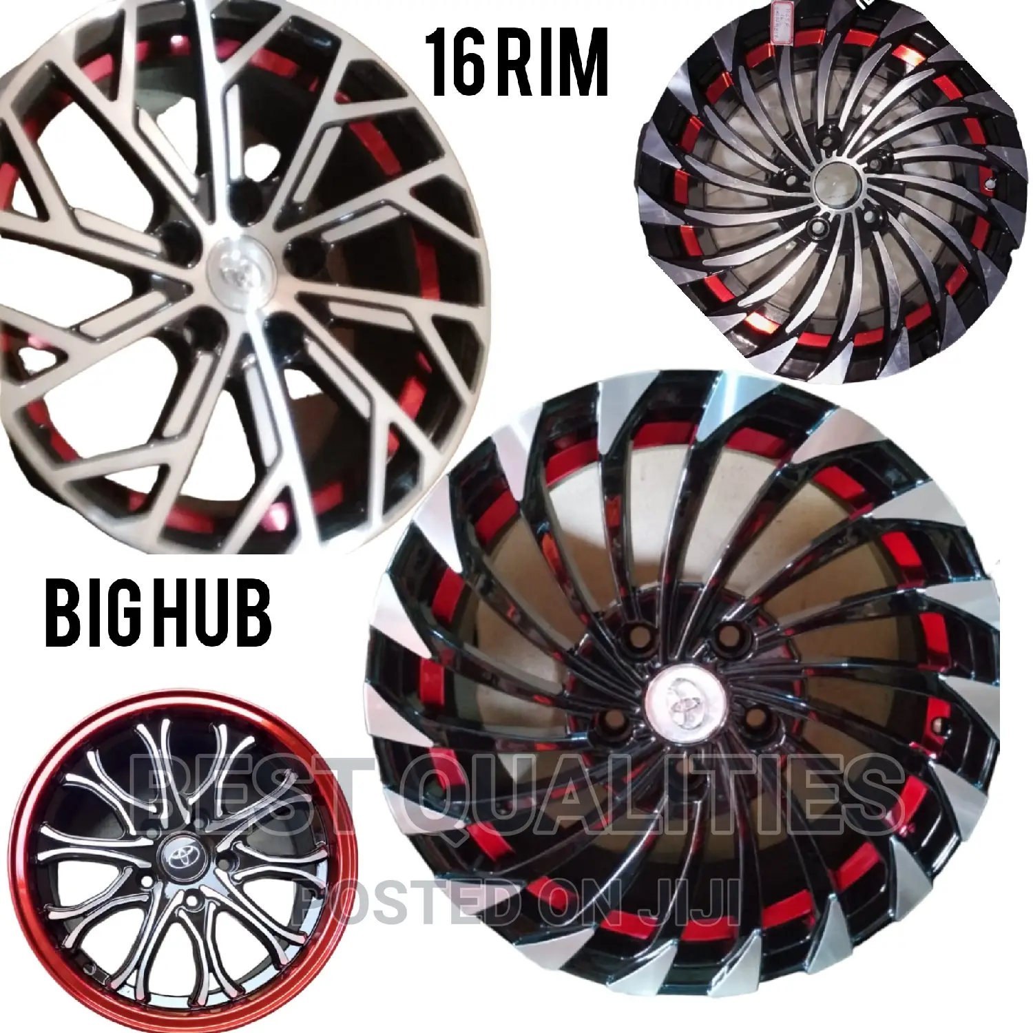 16 Rim Alloy Wheel {Big Hub}