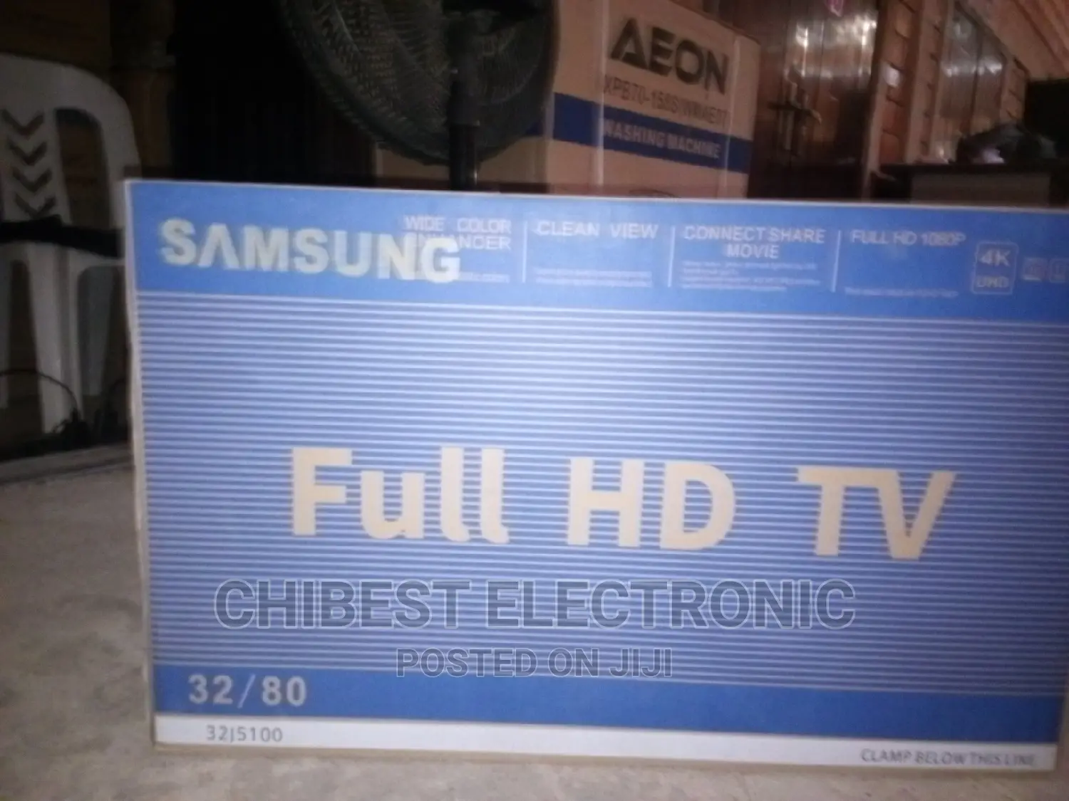 Samsung Full HD TV 32 Inches With Years Warranty