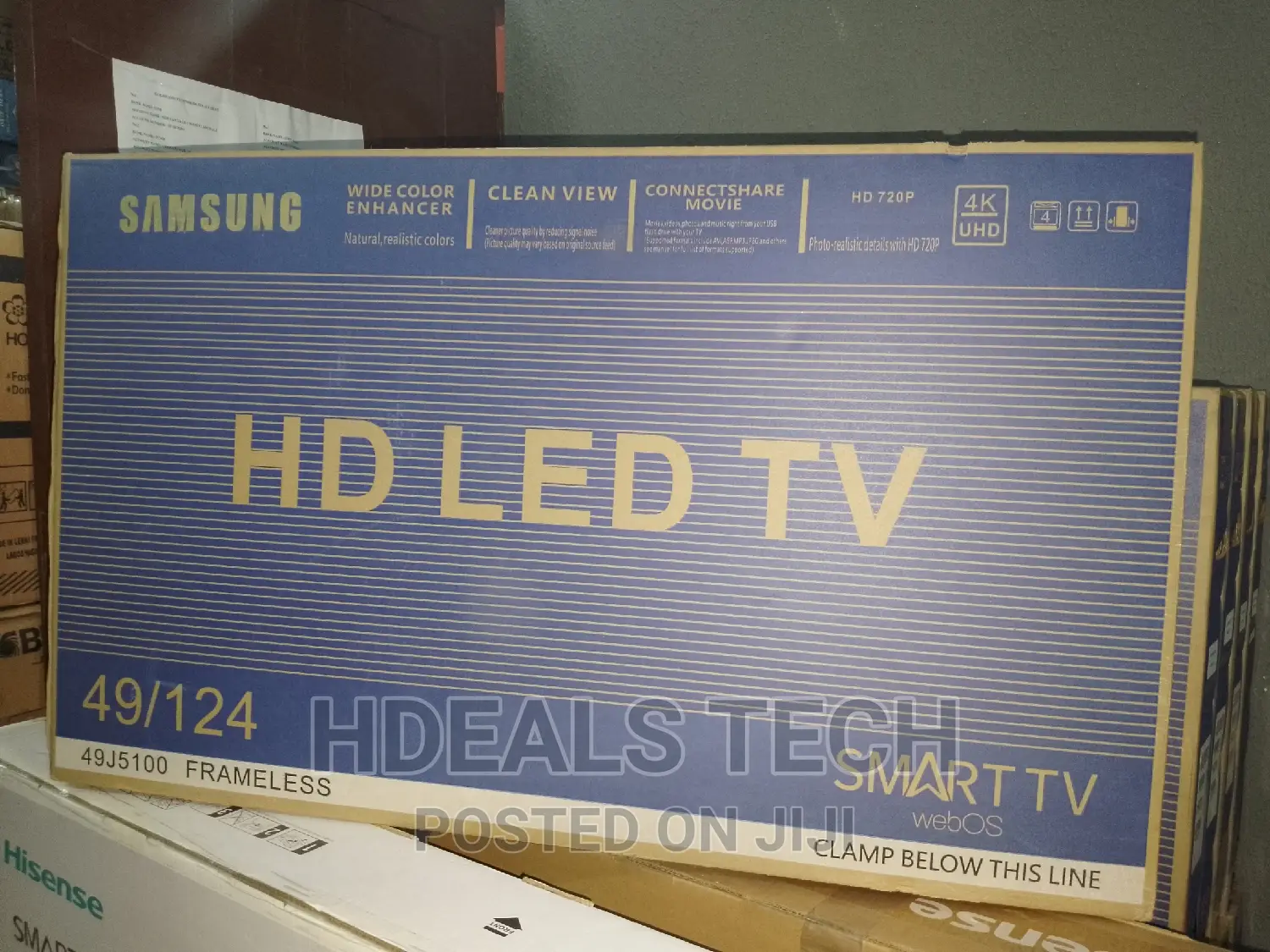 Brand New Samsung 49 Smart LED Tv With Youtube