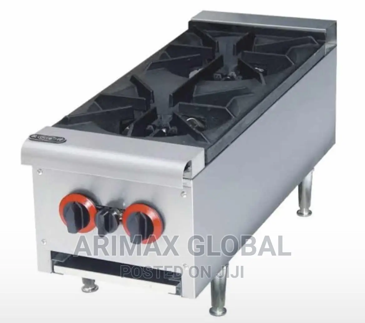 Industrial Gas Stove(2 Burners)Cooker