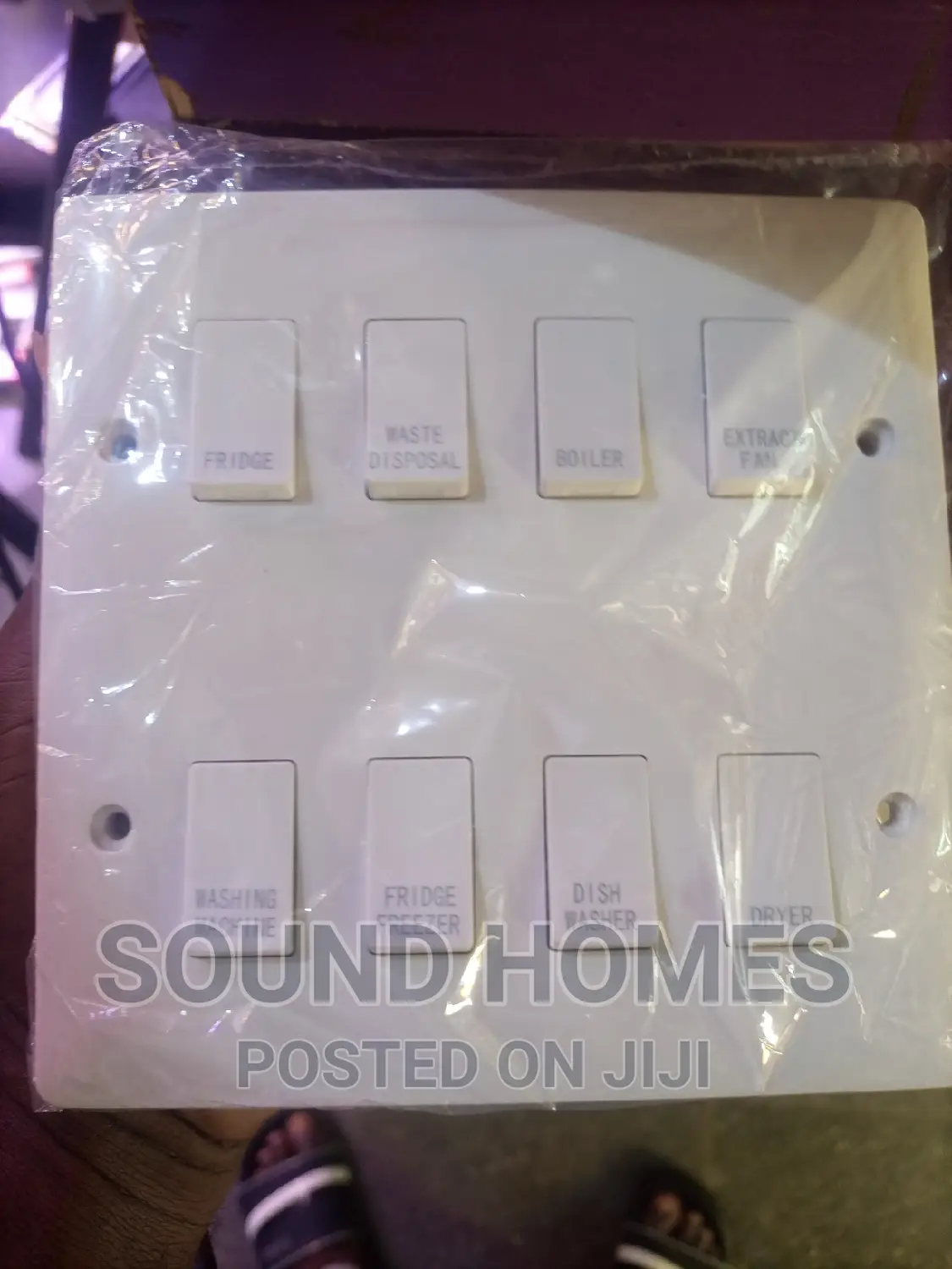 Cast Iron Body 8gang Grid Switch