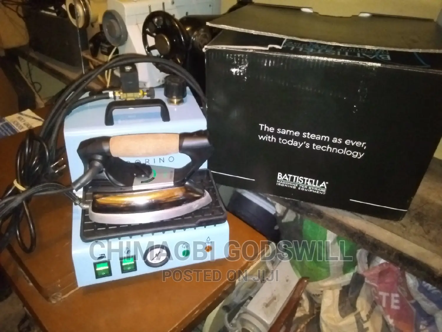 Brand New Industrial Steaming Iron New Bony Baby Industrial