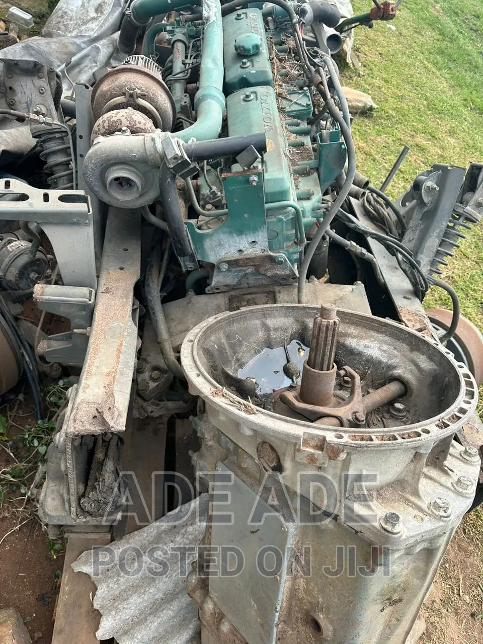 Volvo Fl619 Complete Engine in Chassis