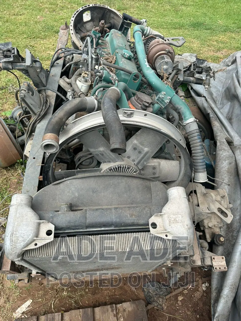 Volvo Fl619 Complete Engine in Chassis
