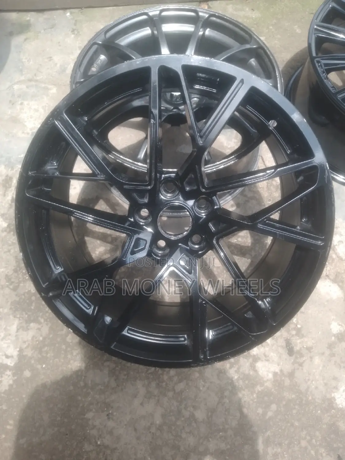 Pure Black 19 Wheels Very Good Quality