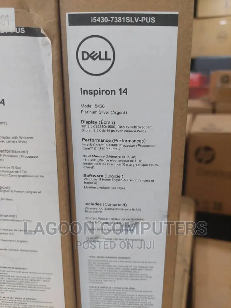 New Laptop Dell Inspiron 14 5447 16GB Intel Core I7 SSD 1T