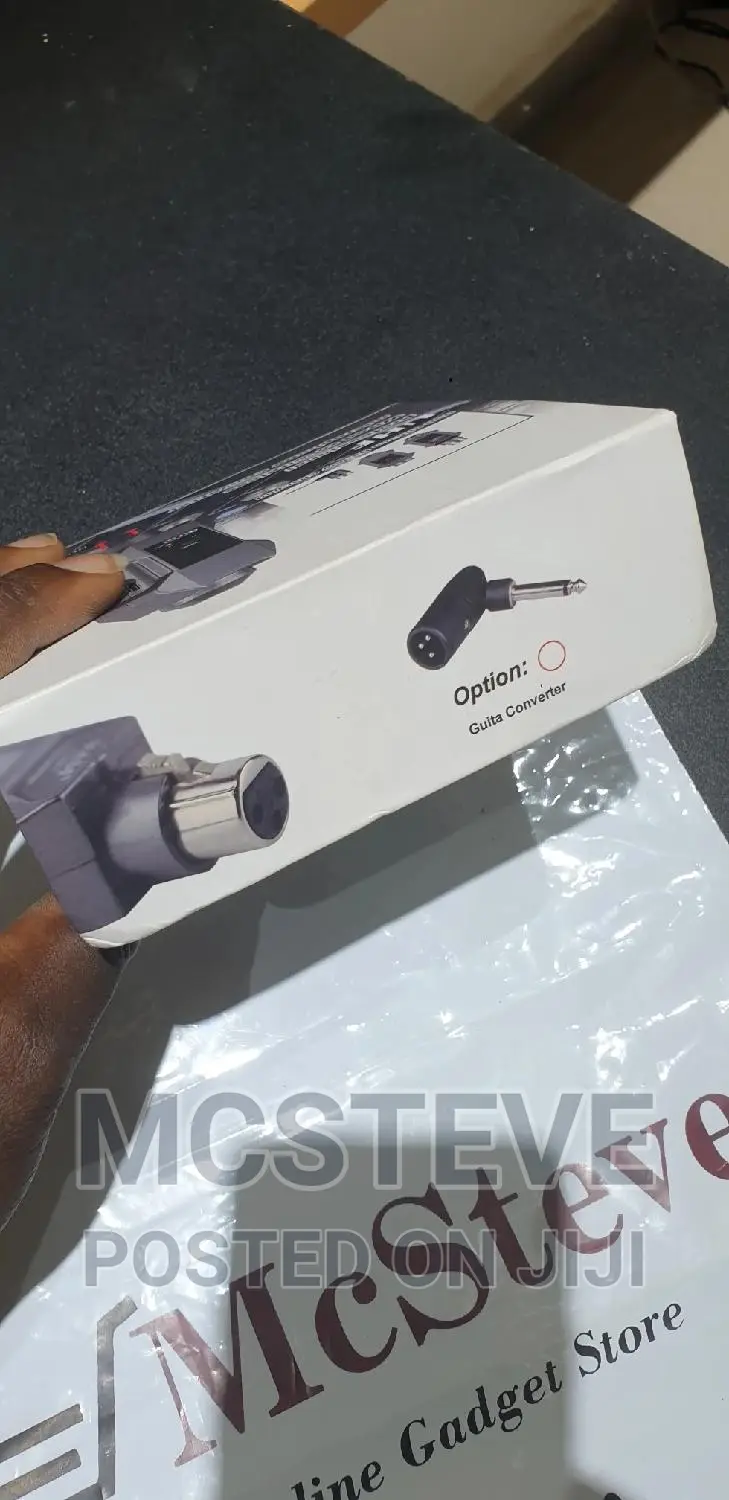 Professional Wired to Wireless Microphone Converter Adapter