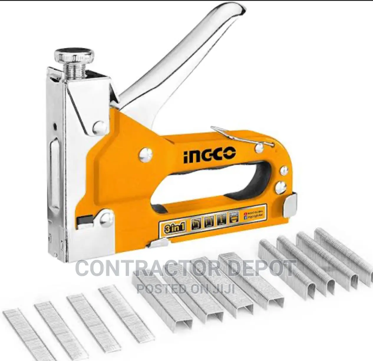 Ingco 3 in 1 Staple Gun - Hsg1405