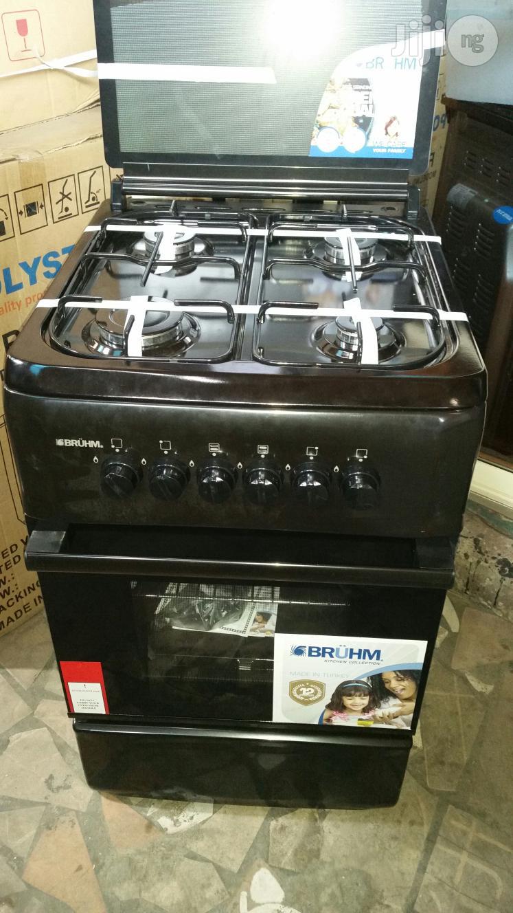 BRUHM 4 Burner Gas Cooker.