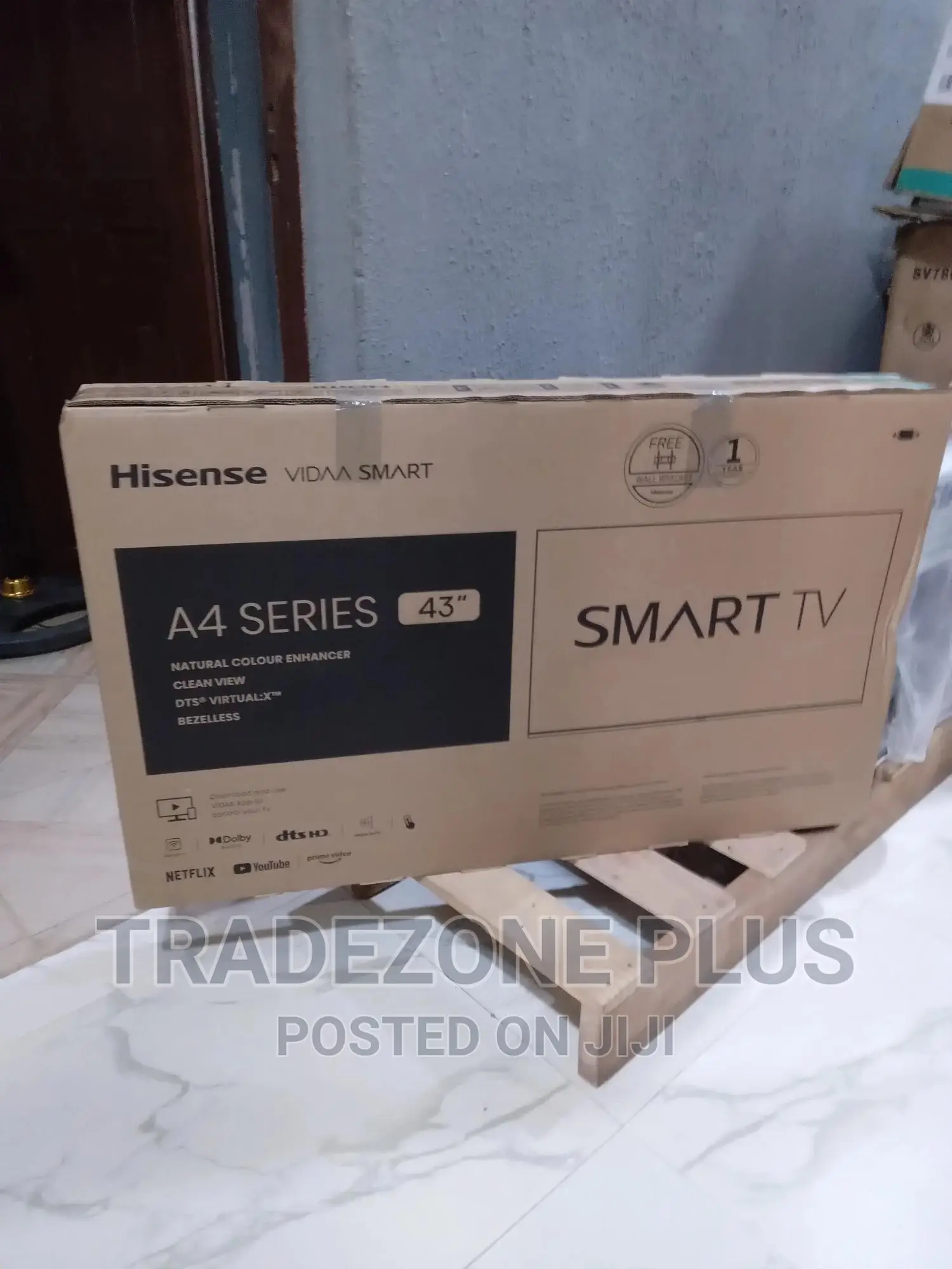 The New Hisense 43 Smart Television-43a4h