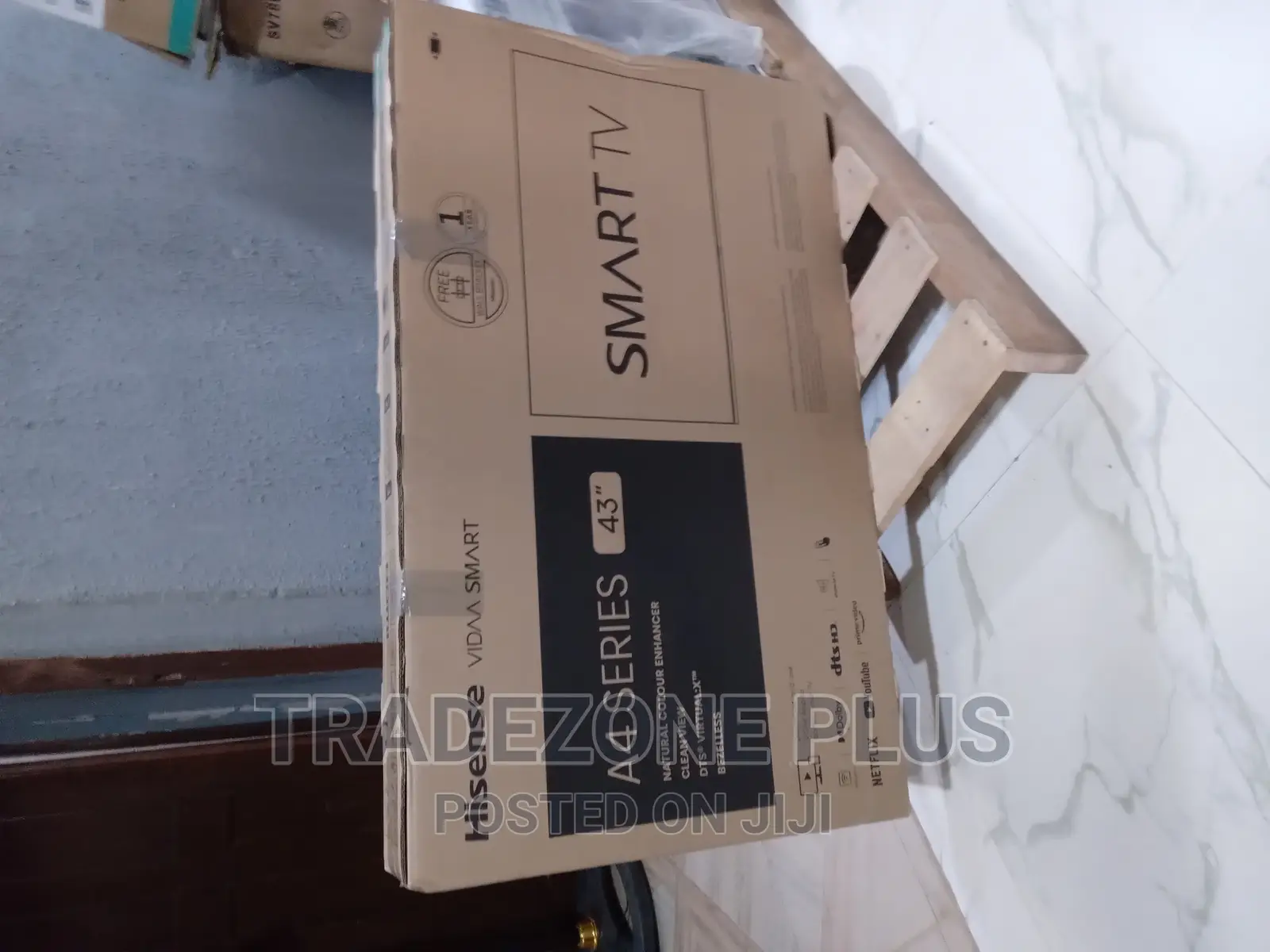 The New Hisense 43 Smart Uhd TV With Netflix