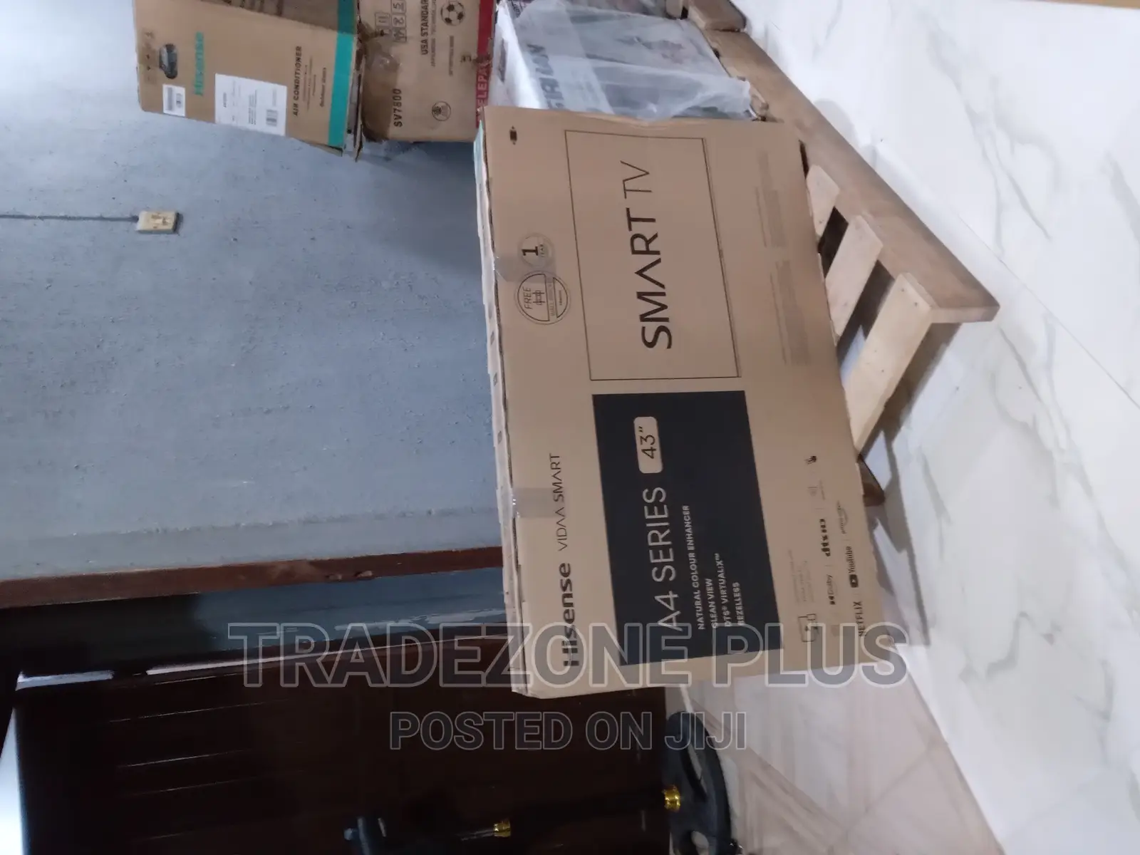 The New 43A4H Hisense Uhd Smart Tv+Youtube+Bluetooth