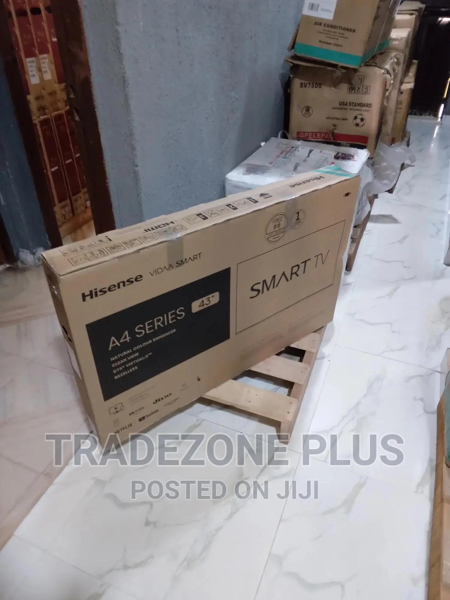 The New Hisense 43A4H Smart Uhd+Bluetooth+Youtube