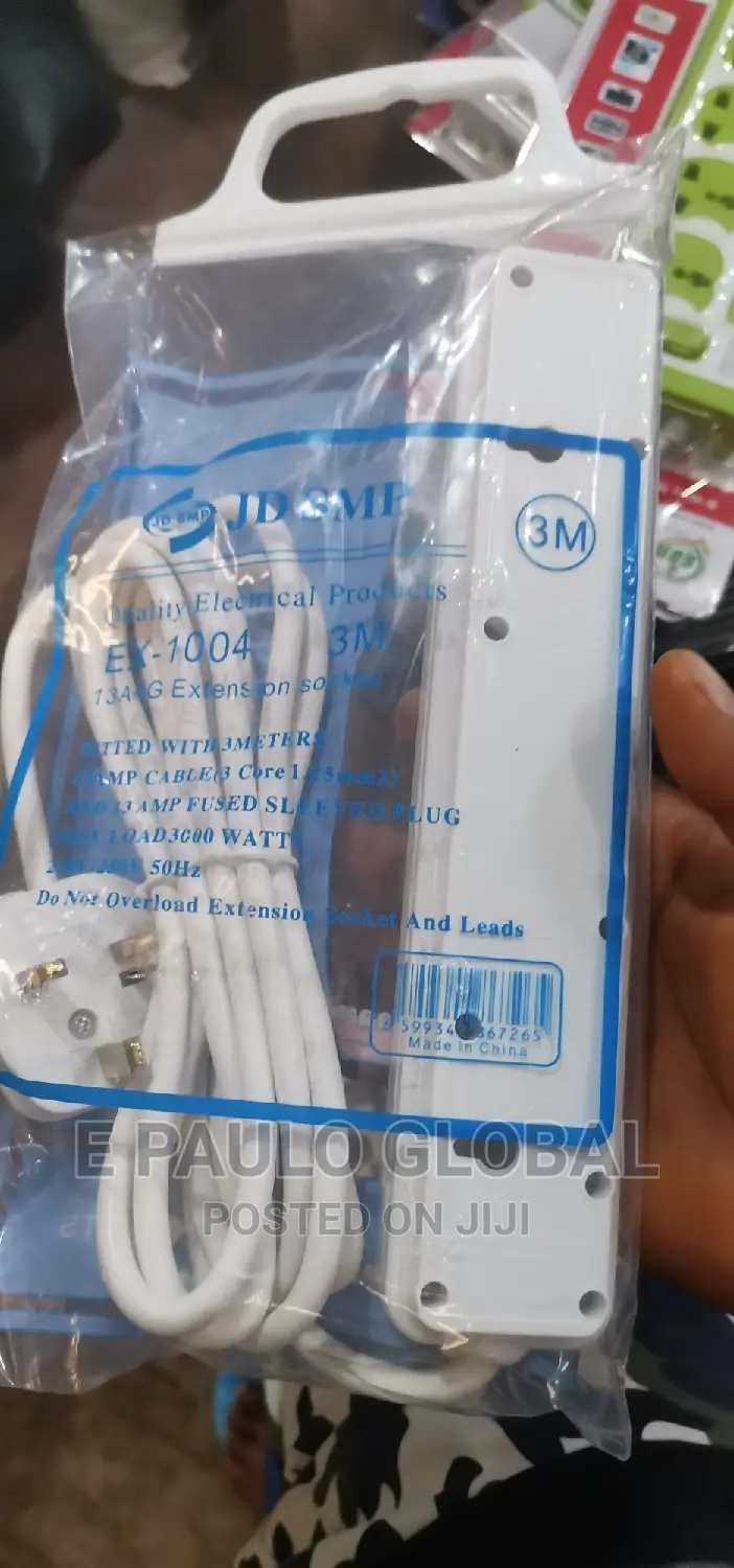 13amps Extension 3meters