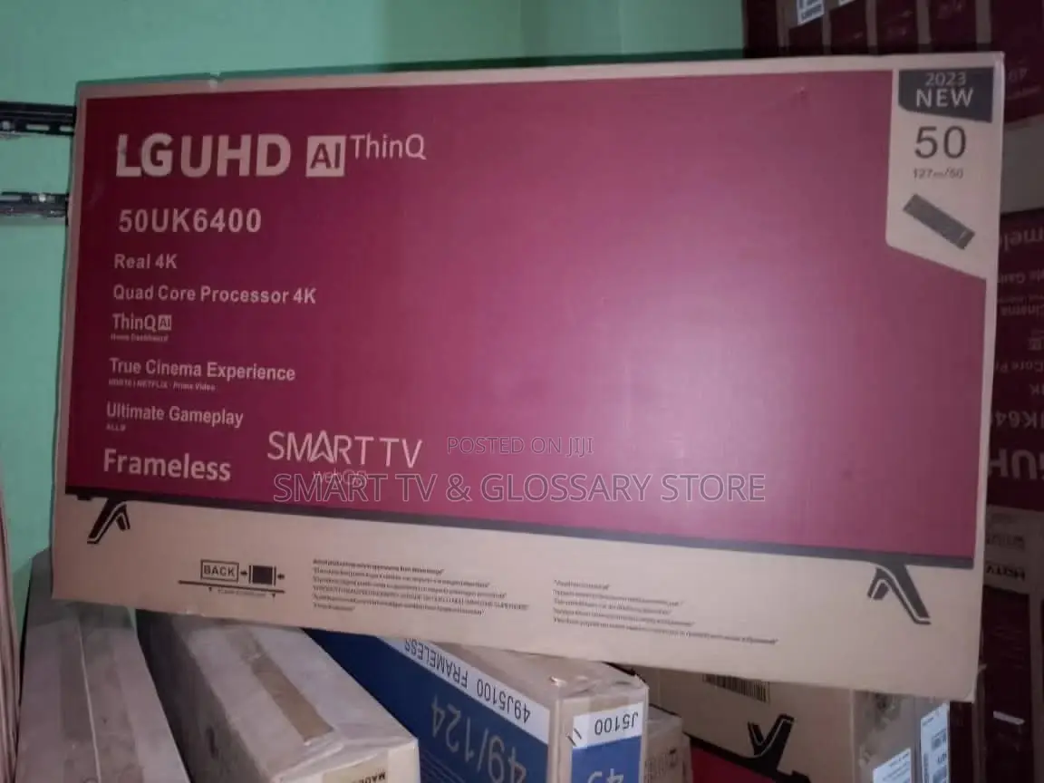 50 Inches Smart TV Frameless