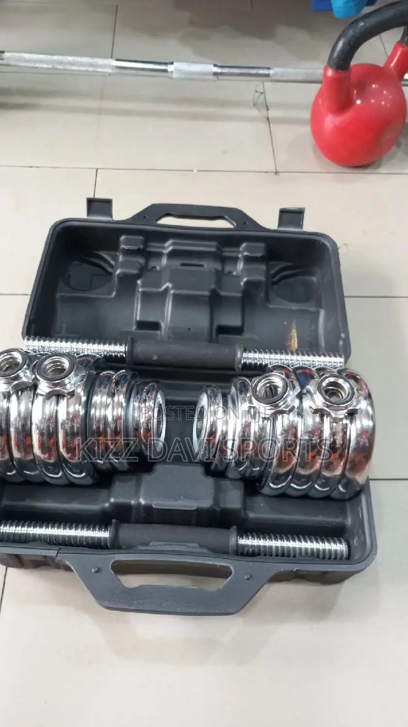 30kg Chrome Dumbbells