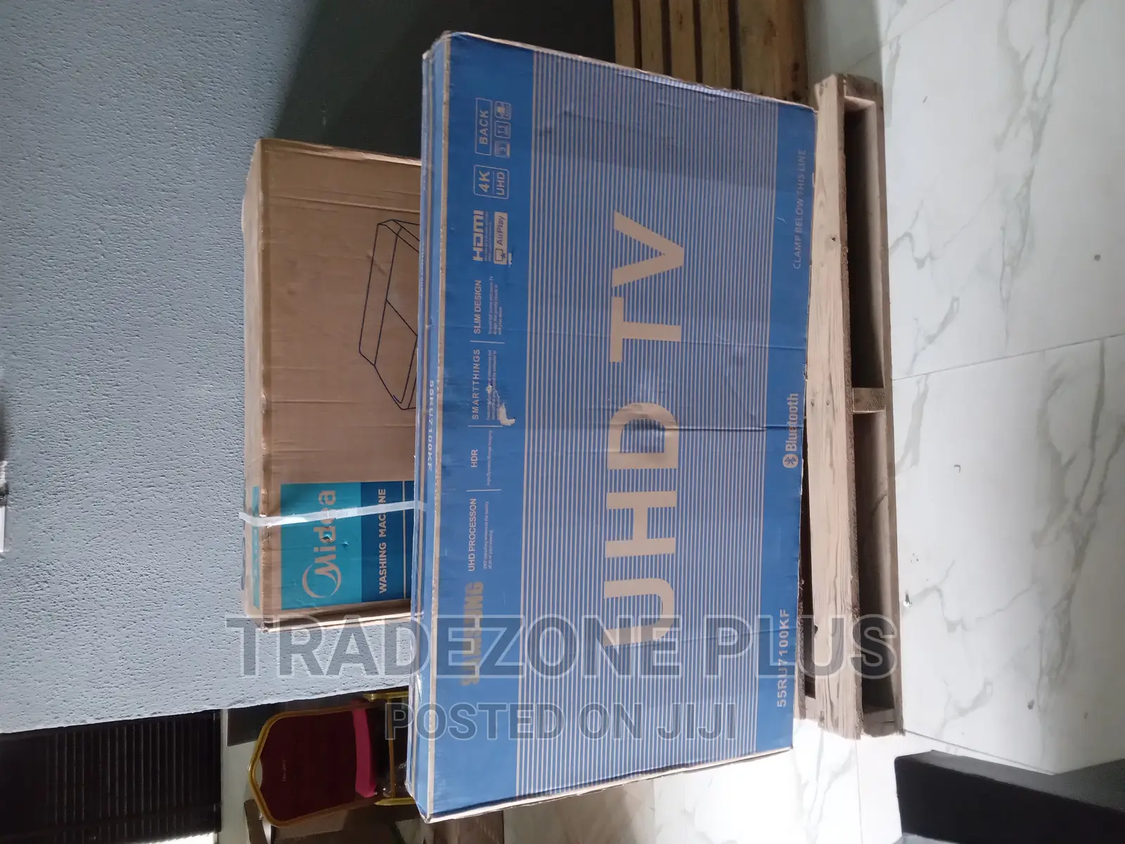 Original Samsung 55'' Smart Uhd Tv With Bluetooth
