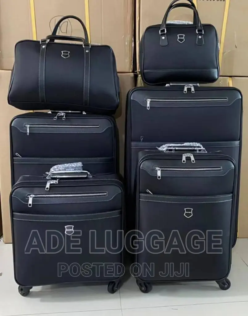 Leather Trolling 6in1 Luggage .
