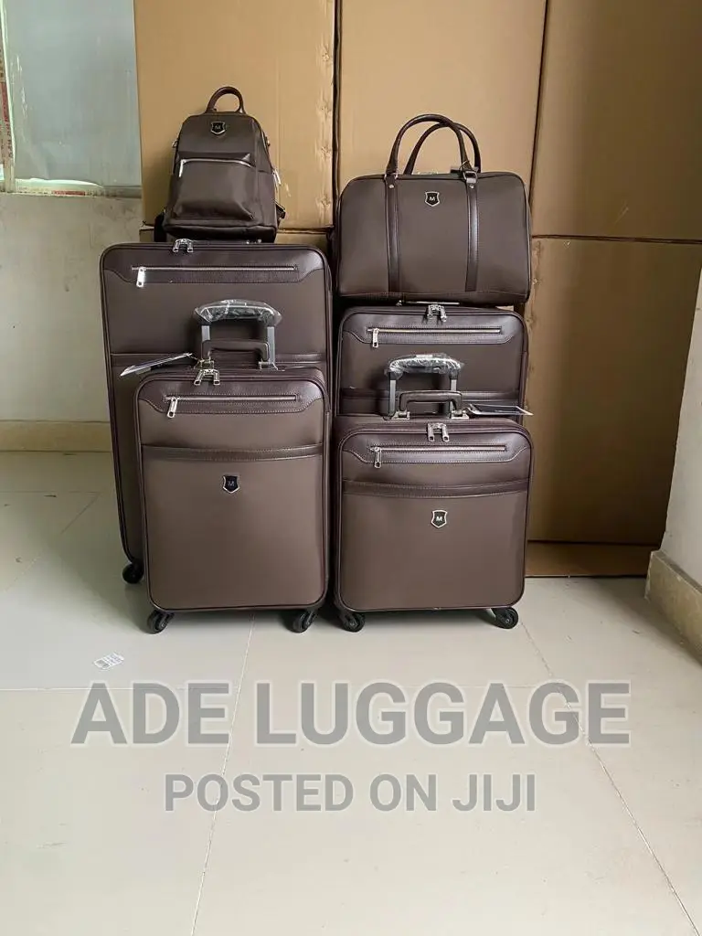 Leather Trolling 6in1 Luggage .