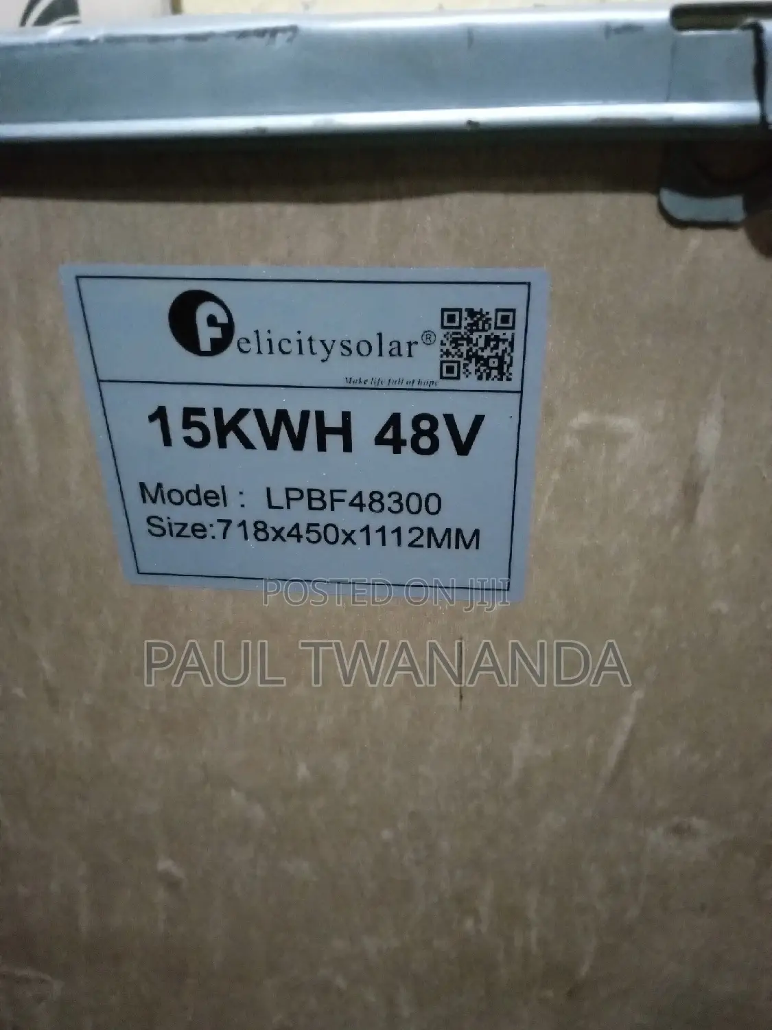 15kwh 48v Felicity Lithium Ion Battery