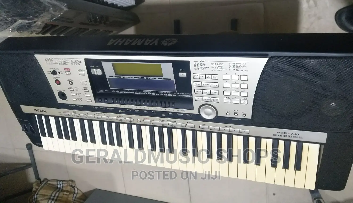 UK Used Yamaha PSR-740 Keyboard