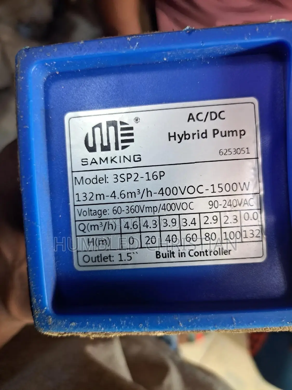 AC-DC Hybrid Samking Sollar Pump