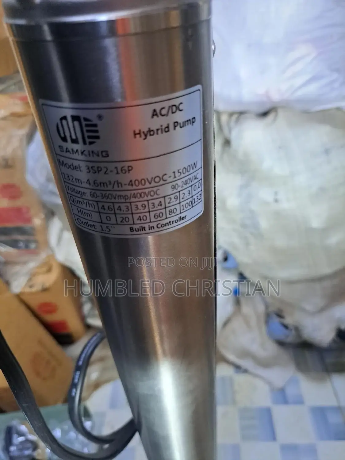 AC-DC Hybrid Samking Sollar Pump