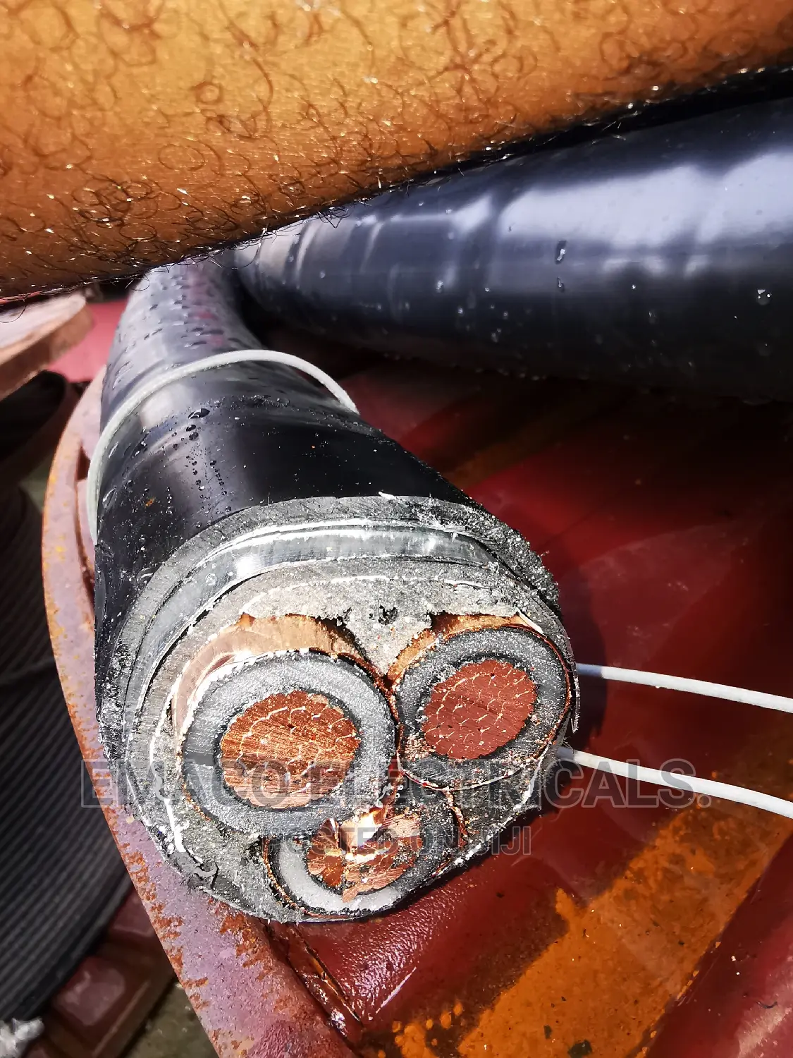 185mm 3core 11kv High Voltage Xlpe Copper Armored Cable