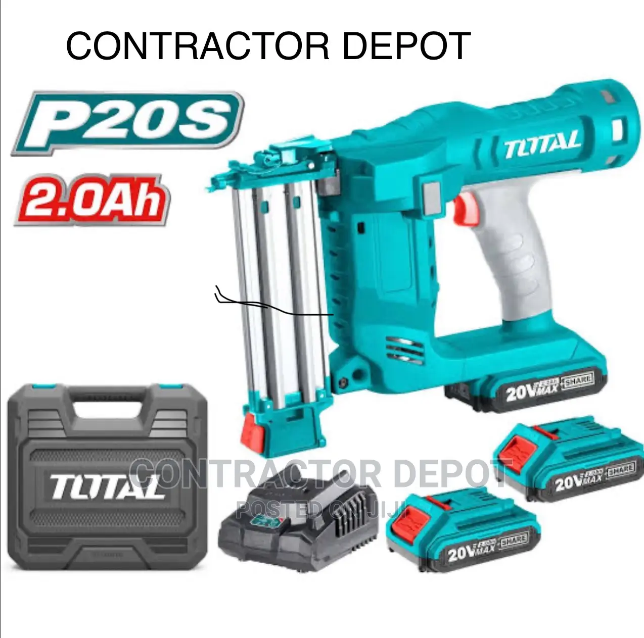 TCBNLI2001 Li-Ion Cordless Brad Nailer TOTAL