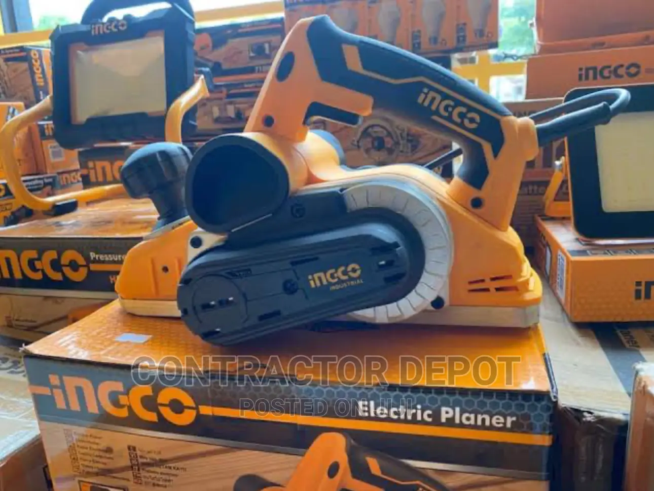 Ingco 16000rpm Electric Planer 1050w Pl10508 Ingco Tools