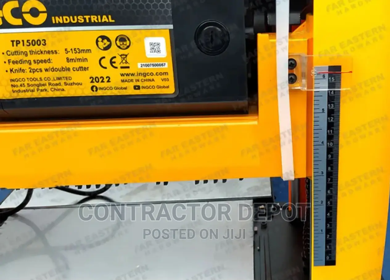 Ingco Thickness Planer 1500W Tp15003 Inptcd High Quality