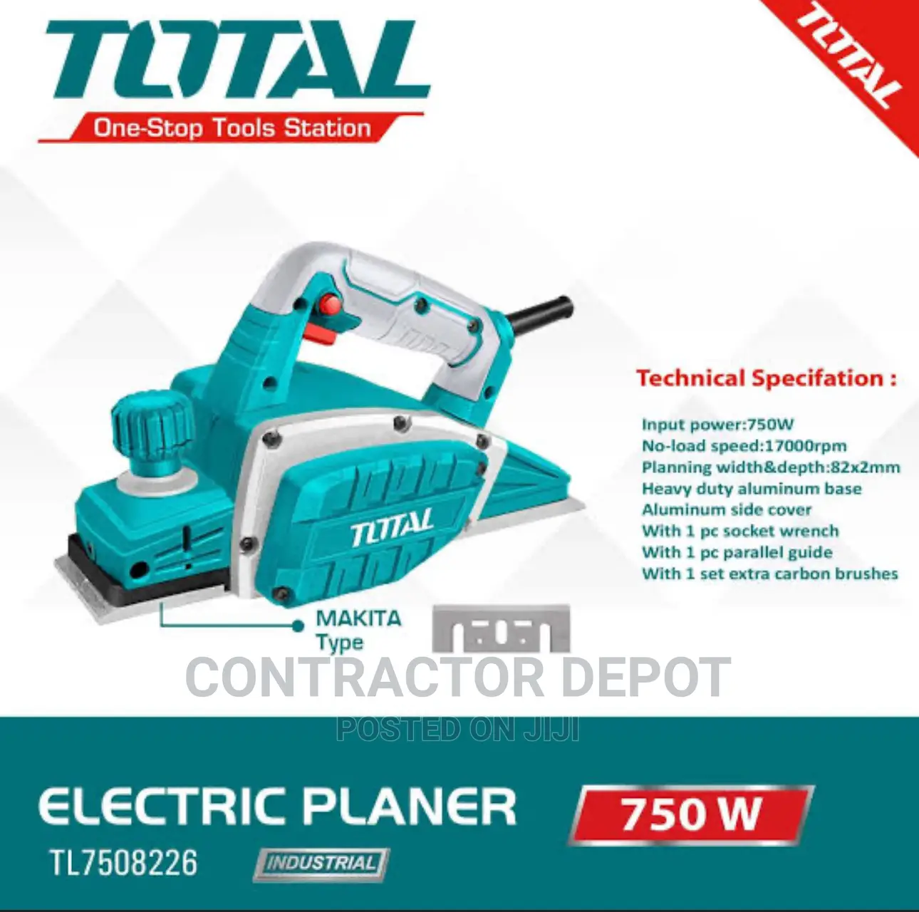 Tl Total High Quality Electric Planer