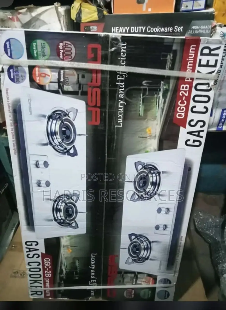 Qasa Qg C-Premium Gas Cooker - Automatic Ignition