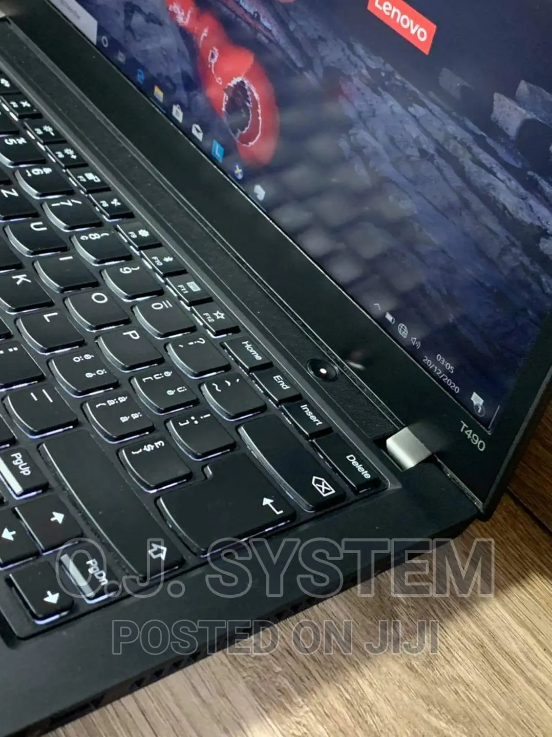 Laptop Lenovo Thinkpad T490s 8GB Intel Core I7 SSD 256GB
