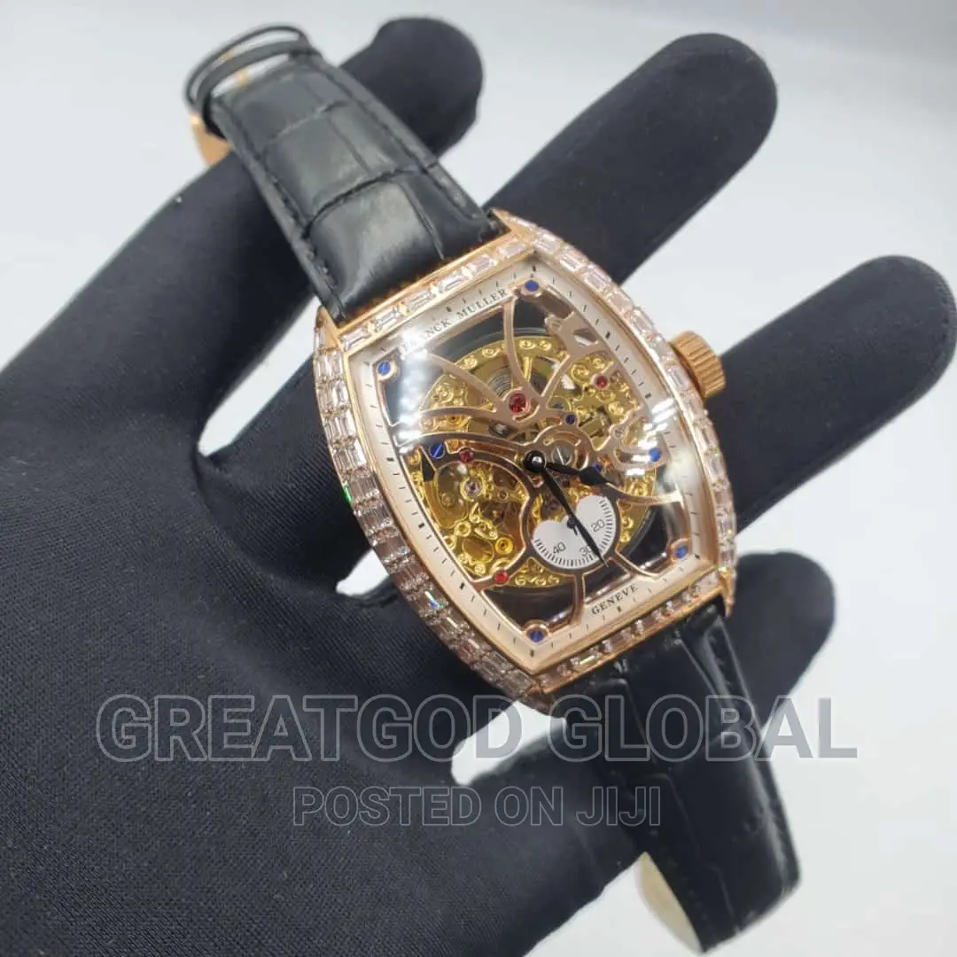 Luxury Frank Muller Iced Wristwatch