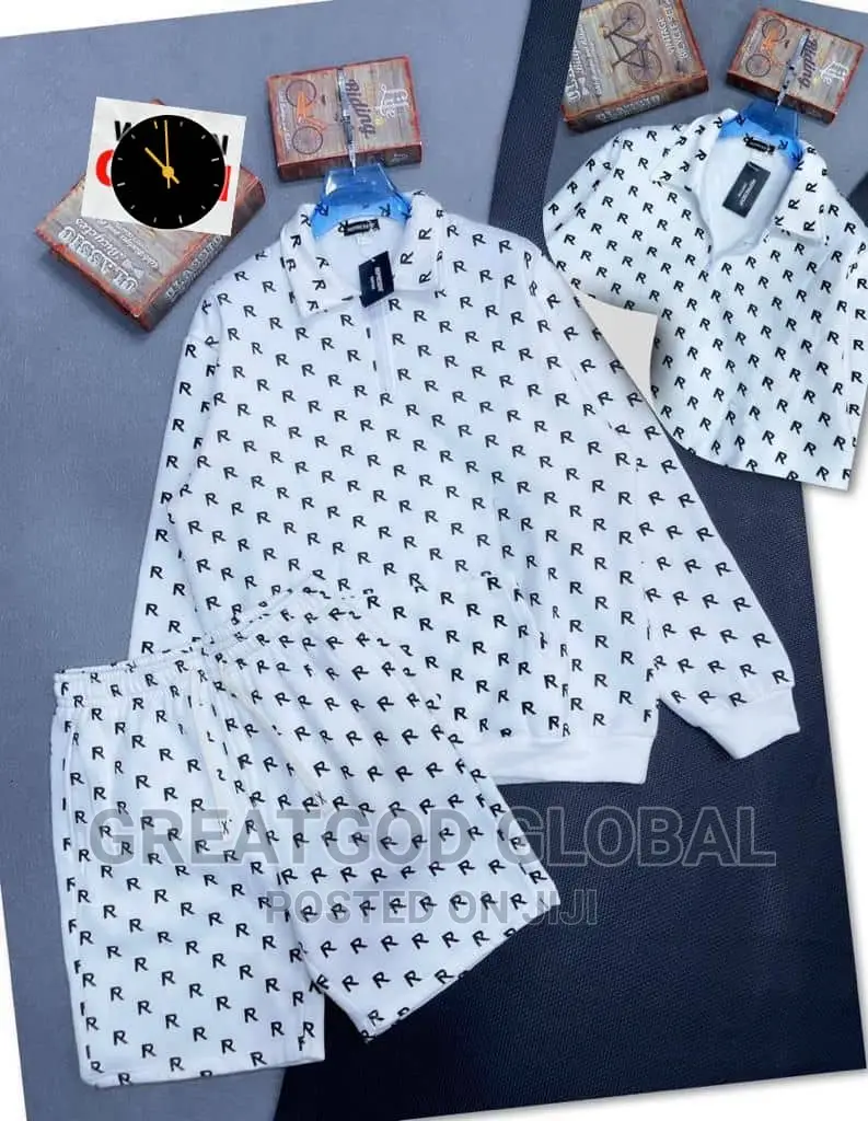 Quality UP and Down Wears for Men White