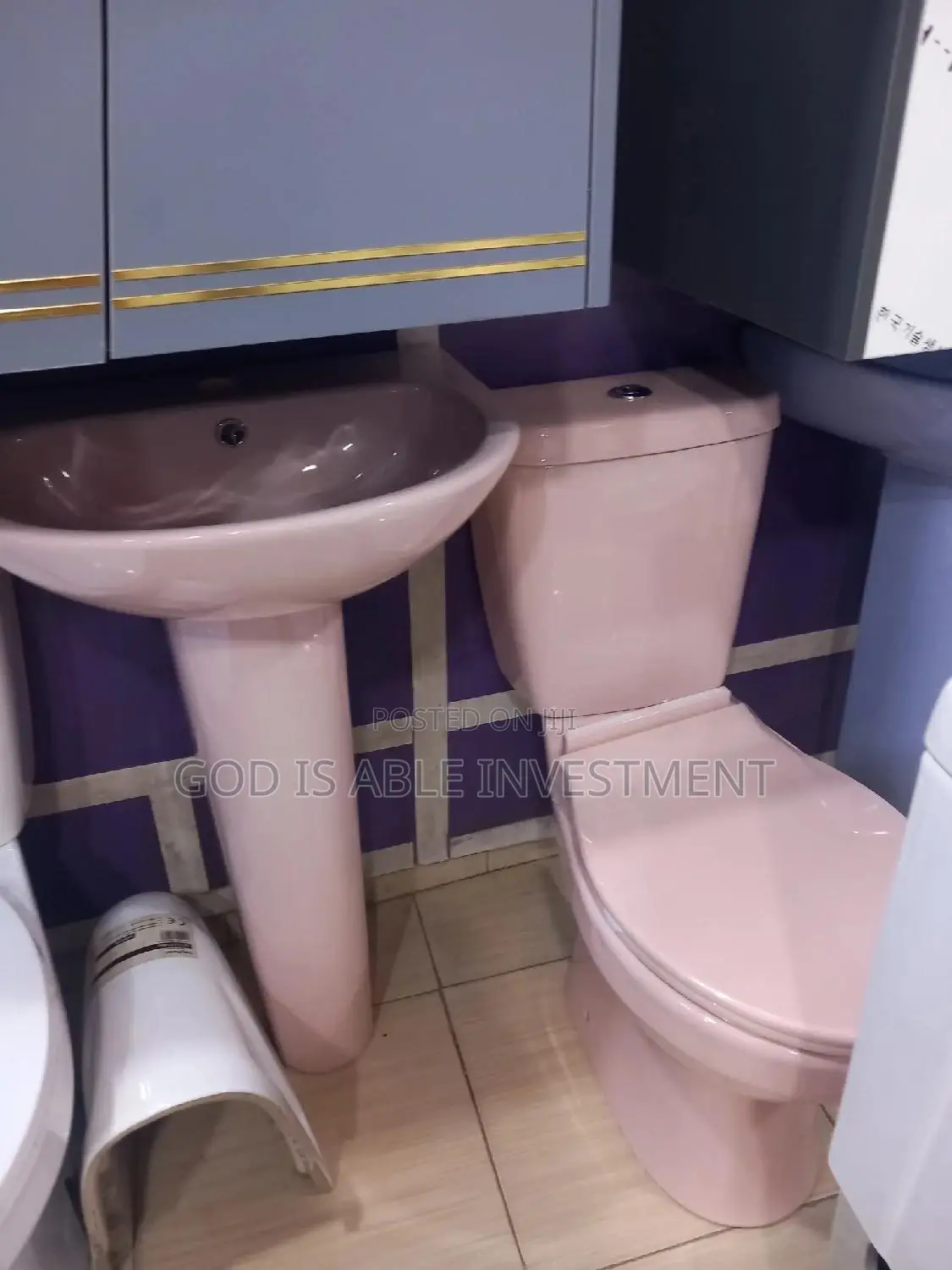 Pink Water Closet