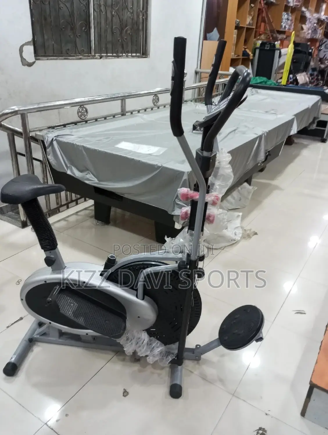 Orbitereks Elliptical Bike With Twister Dumbbell
