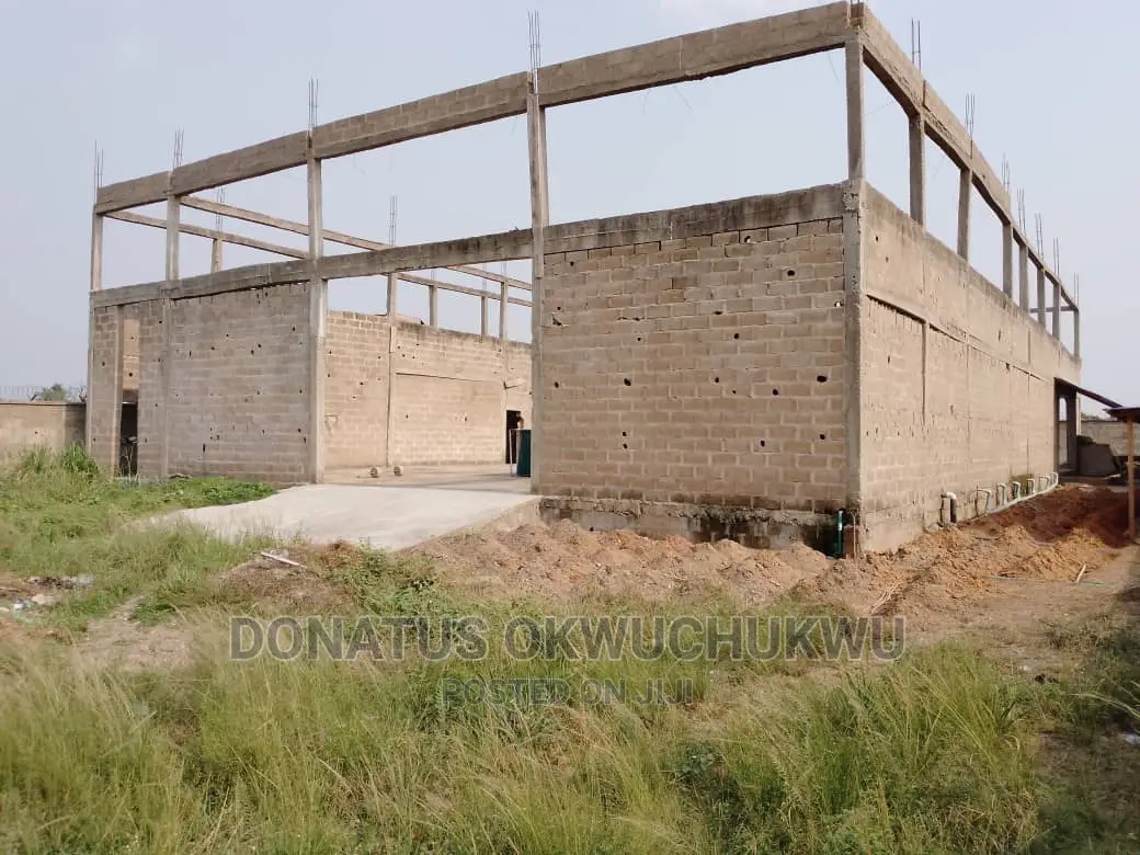 An Uncompleted Commercial Factory Warehouse for Sale