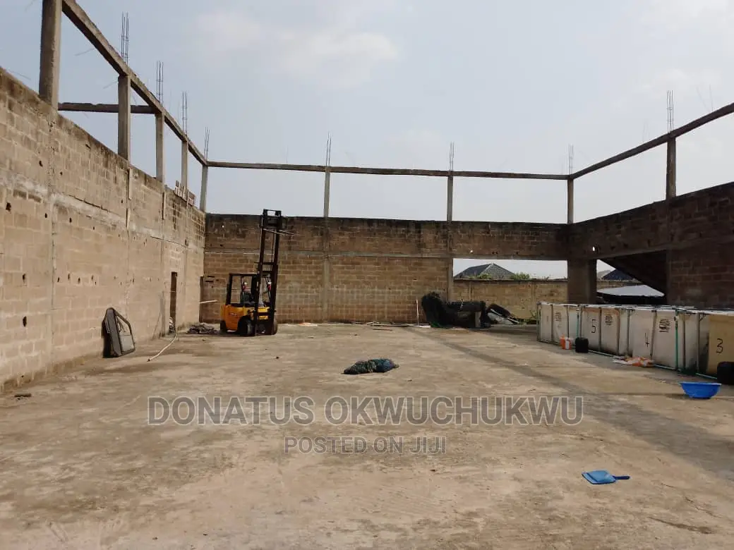 An Uncompleted Commercial Factory Warehouse for Sale