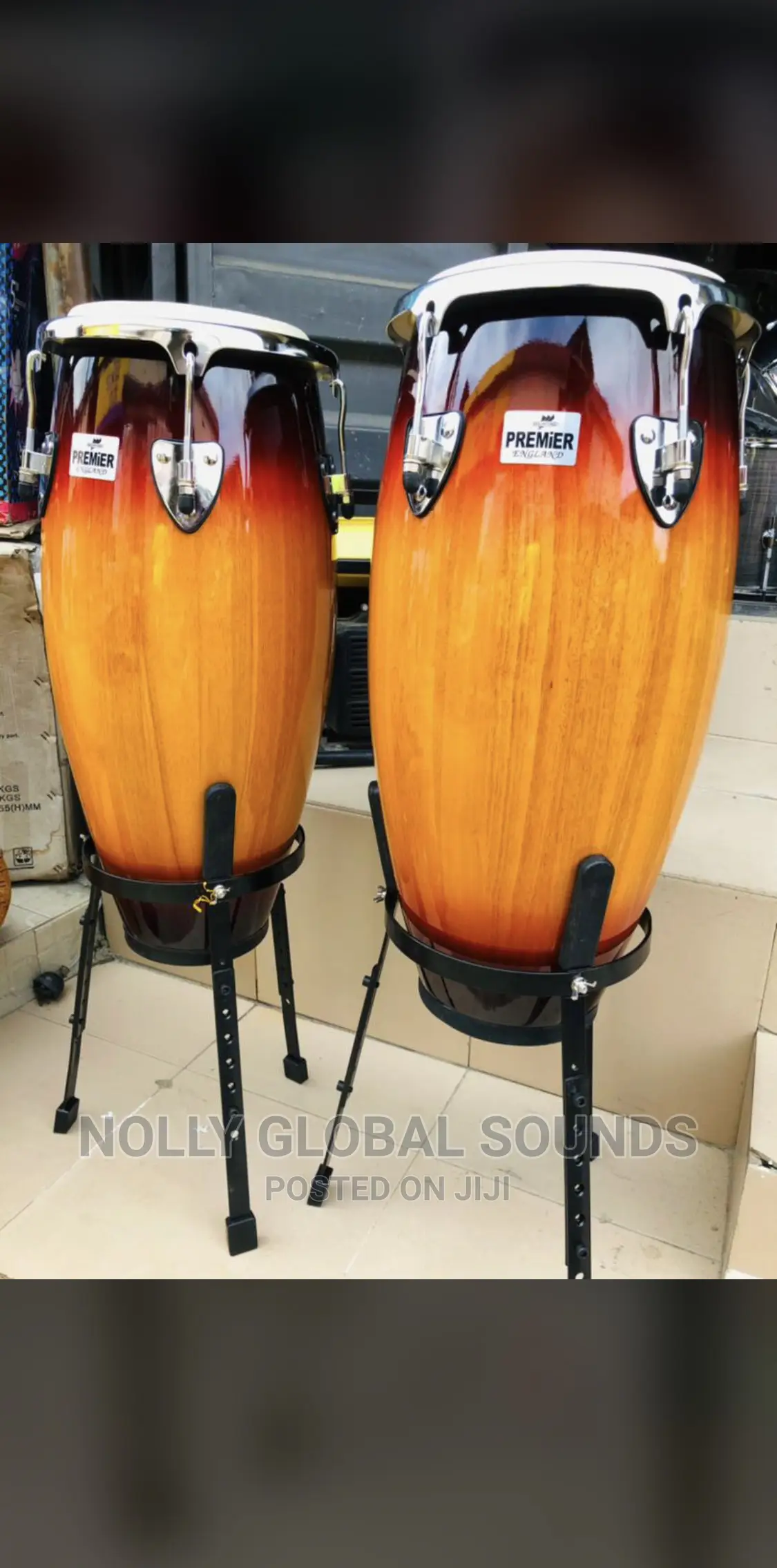 Proffessional English Conga Drum (Fiber)