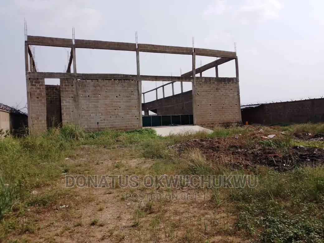 An Uncompleted Commercial Factory Warehouse for Sale