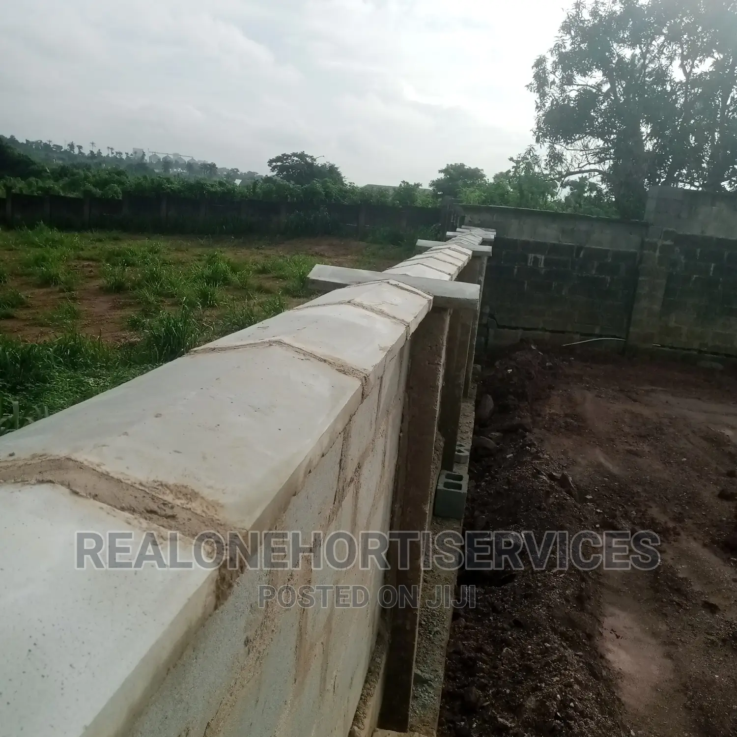 Concrete Fence Coping