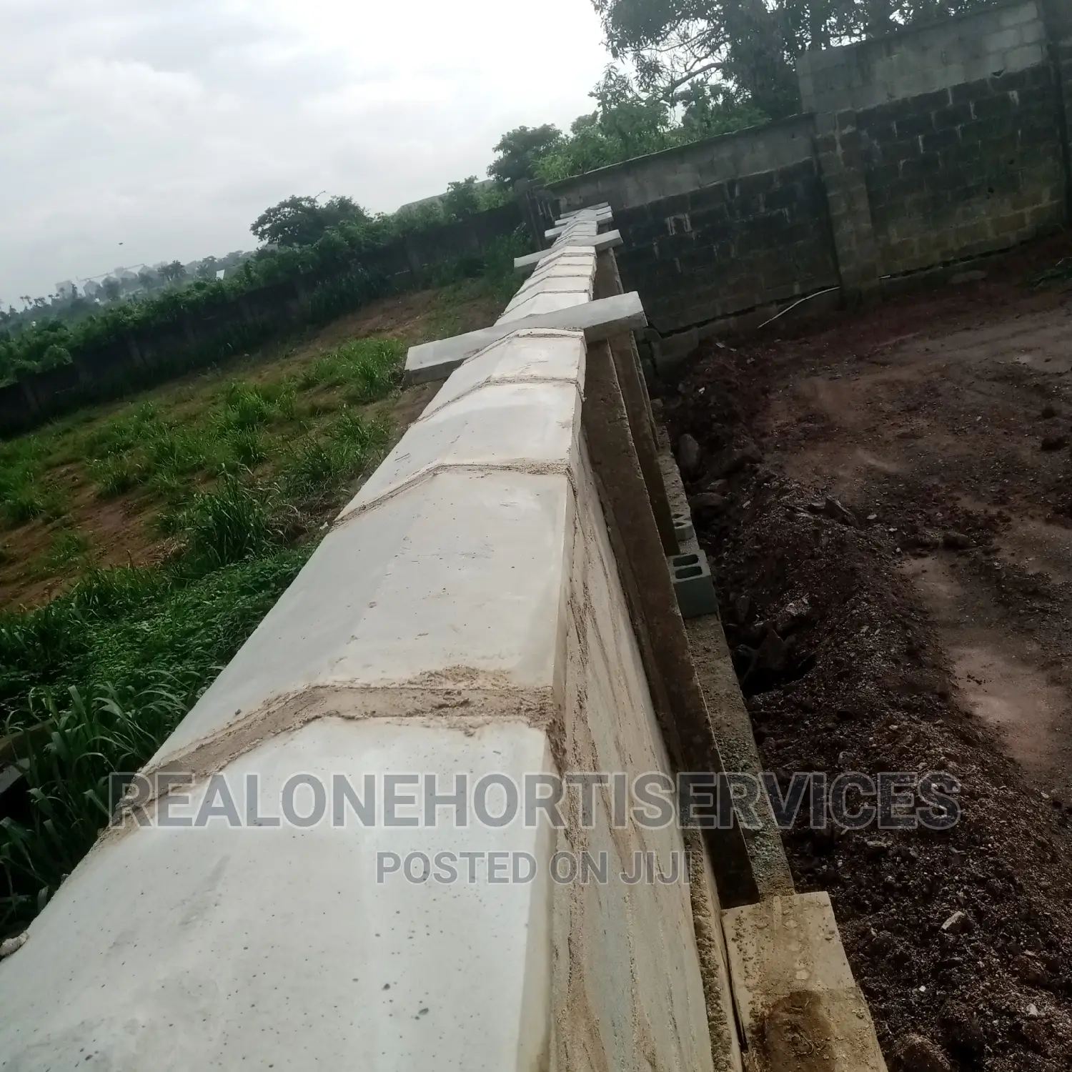 Concrete Fence Coping